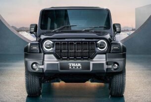 Mahindra Thar Roxx Front Profile Completely Revealed : Many Changes Seen Compared to the Old Thar